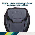 Grow and Go™ 2-in-1 Belt-Positioning Booster Car Seat featuring ComfortWings - easy to remove machine-washable and dryer-safe padding