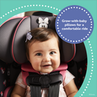 Disney Baby Grow and Go™ All-in-One Convertible Car Seat - grow-with-baby pillows for a comfortable ride