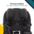 Grow and Go™ Sprint All-in-One Convertible Car Seat - harness holders for easy in-and-out of the seat