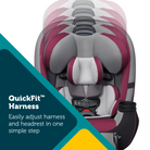 Grow and Go™ Extend ‘n Ride LX All-in-One Convertible Car Seat - QuickFit Harness - easily adjust harness and headrest in one simple step