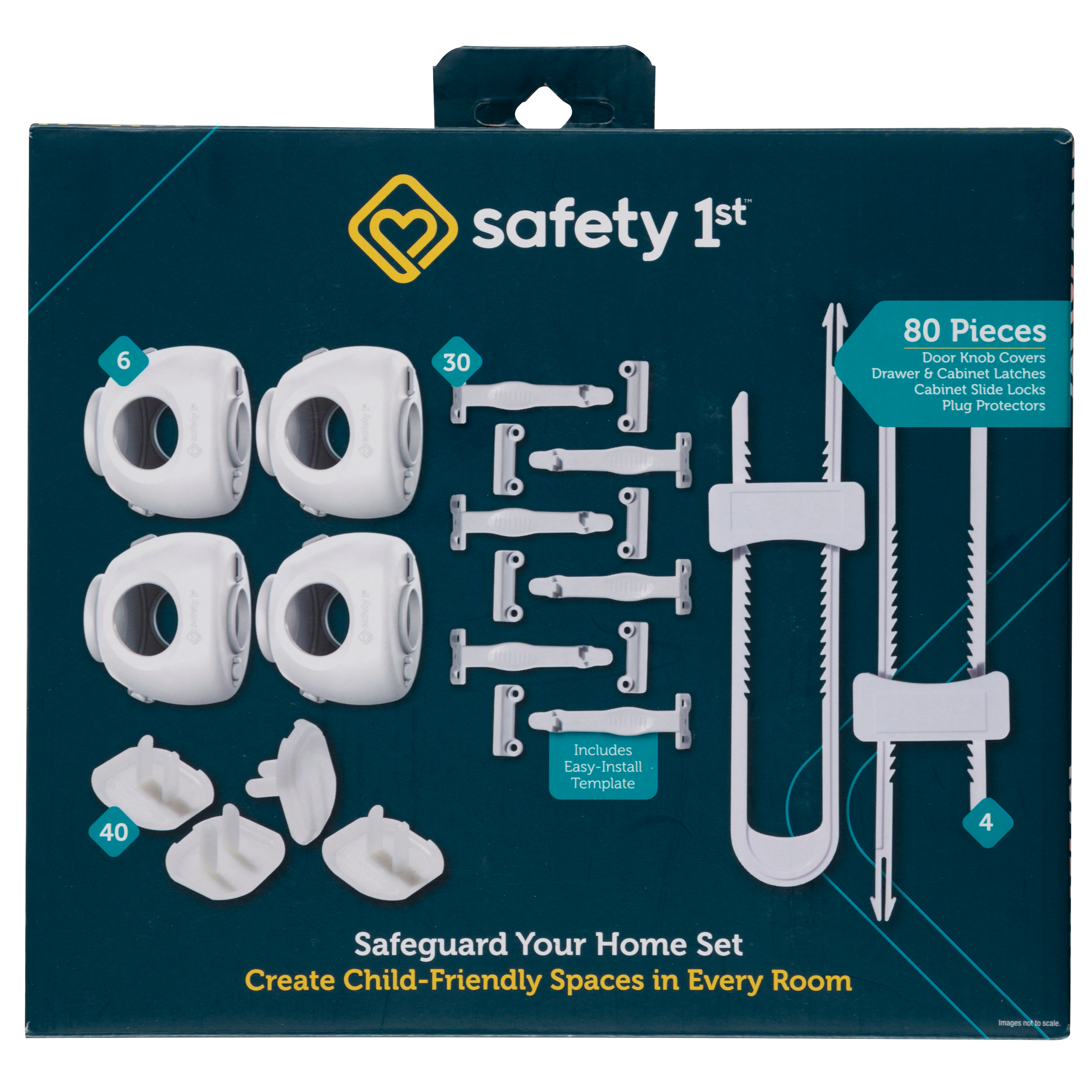 Safety 1st Home Safeguarding Set (80 Piece)