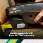 onBoard™ Slide Infant Car Seat featuring SafetySlide™ Base - installs in seconds with rigid LATCH connectors
