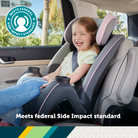 TriFit All-in-One Convertible Car Seat - meets federal Side Impact standard