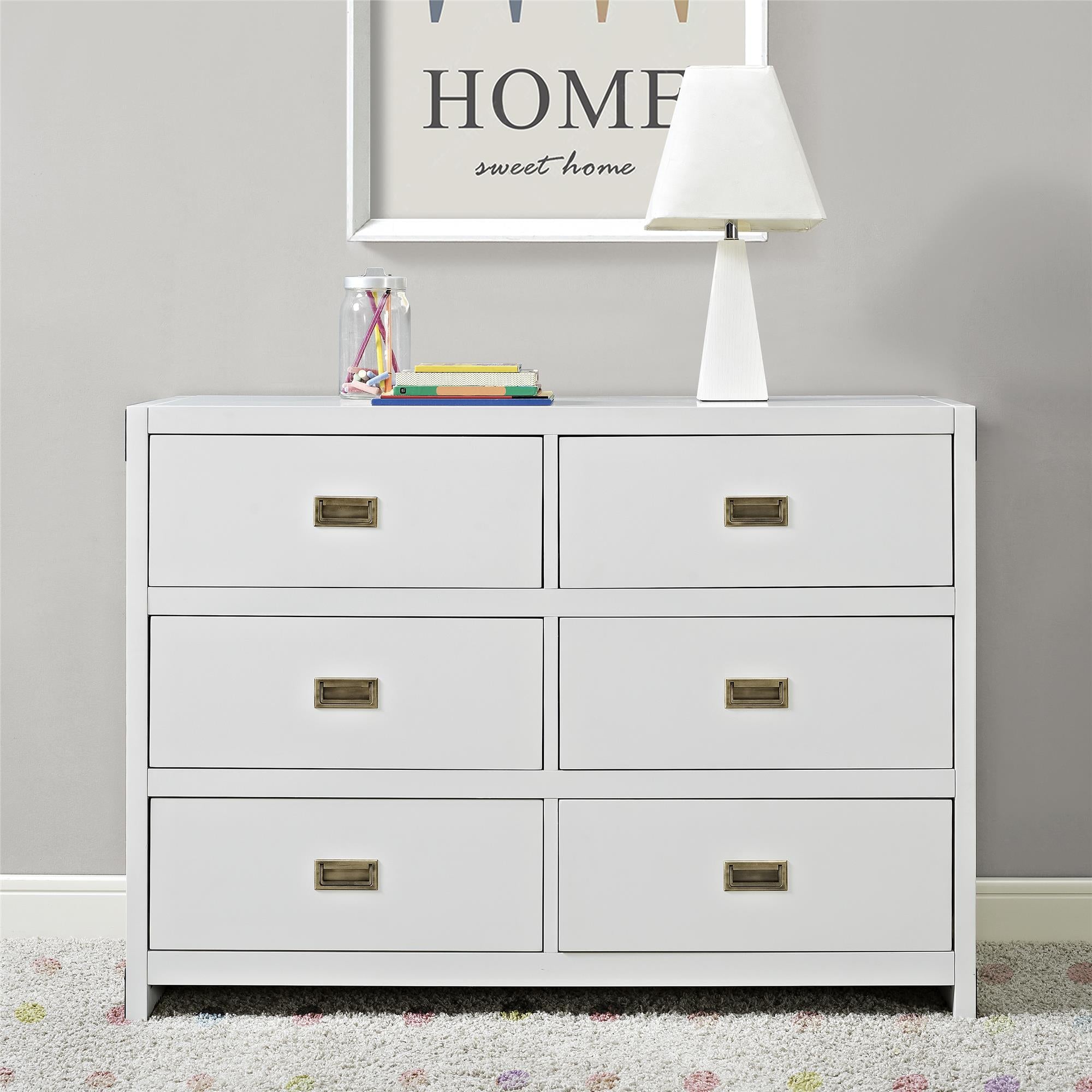 Baby Relax Miles 6-Drawer Dresser Baby Relax Miles 6-Drawer Dresser
