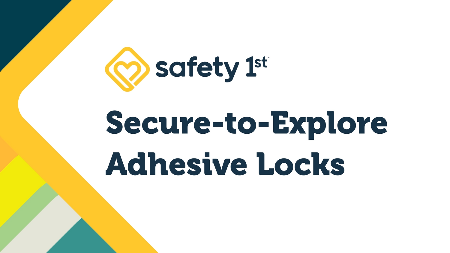 Safety 1st Secure-to-Explore Adhesive Locks (8 pack)