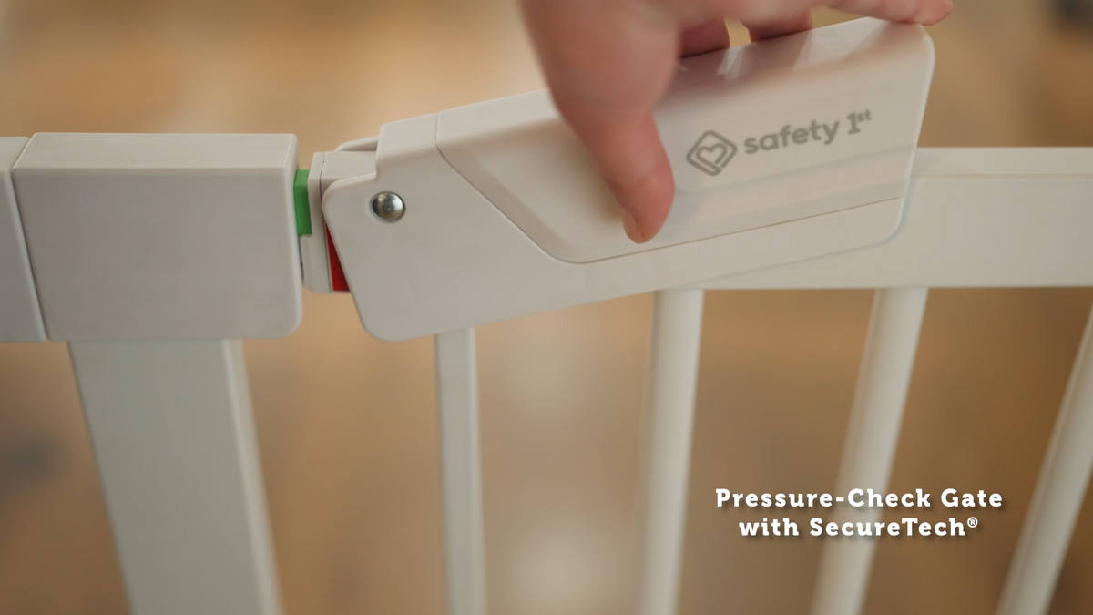 Safety 1st Pressure-Check Baby Gate with SecureTech®