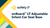 onBoard™ LT Adjustable Infant Car Seat Base product features video