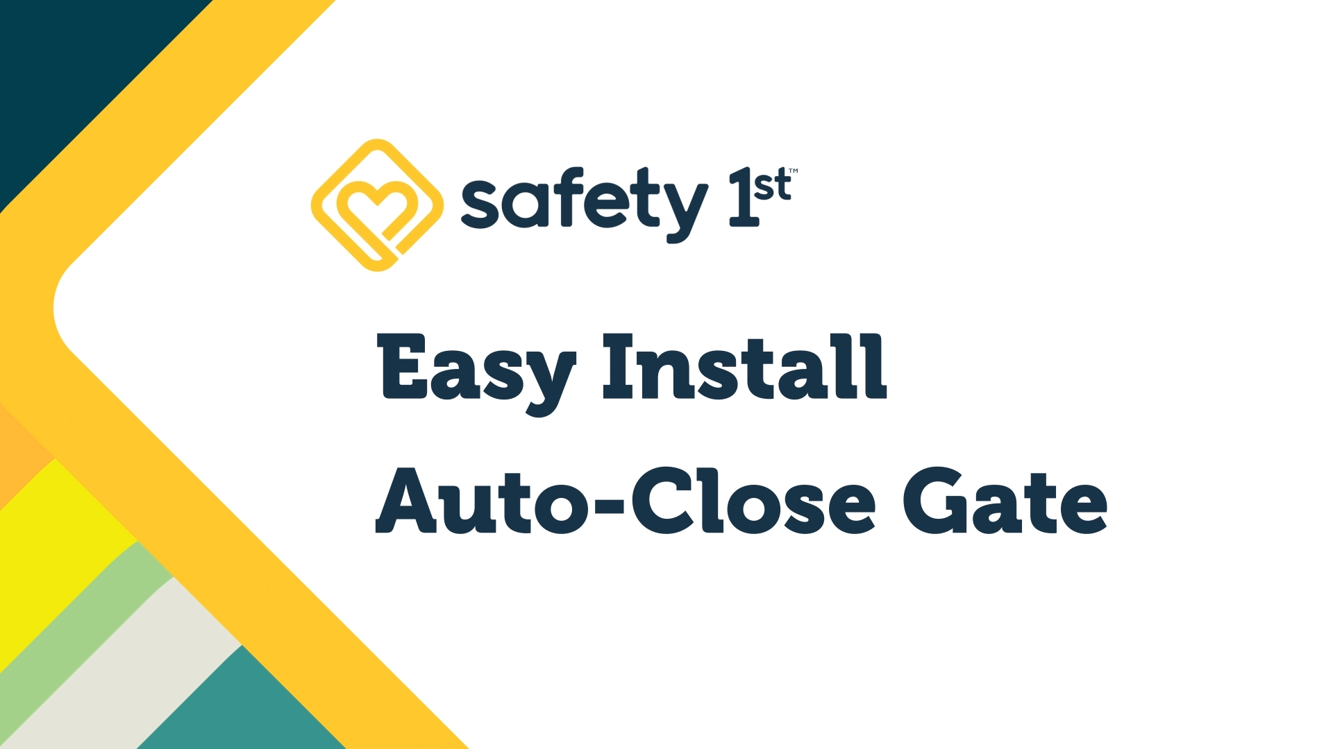 Easy Install Auto-Close Baby Gate video