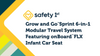 Grow and Go™ Sprint 6-in-1 Modular Travel System Featuring onBoard™ FLX Infant Car Seat - product features video
