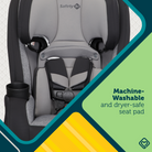 TriMate™ All-in-One Convertible Car Seat - machine-washable and dryer-safe seat pad