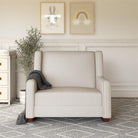 Baby Relax Hadley Upholstered Double Rocker Chair - Beige