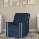 Baby Relax Robyn Nursery Glider Recliner Chair - navy