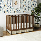 Baby Relax Ema 3-in-1 Convertible Crib - walnut