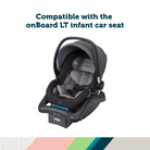 onBoard™ LT Adjustable Infant Car Seat Base - compatible with the onBoard LT infant car seat