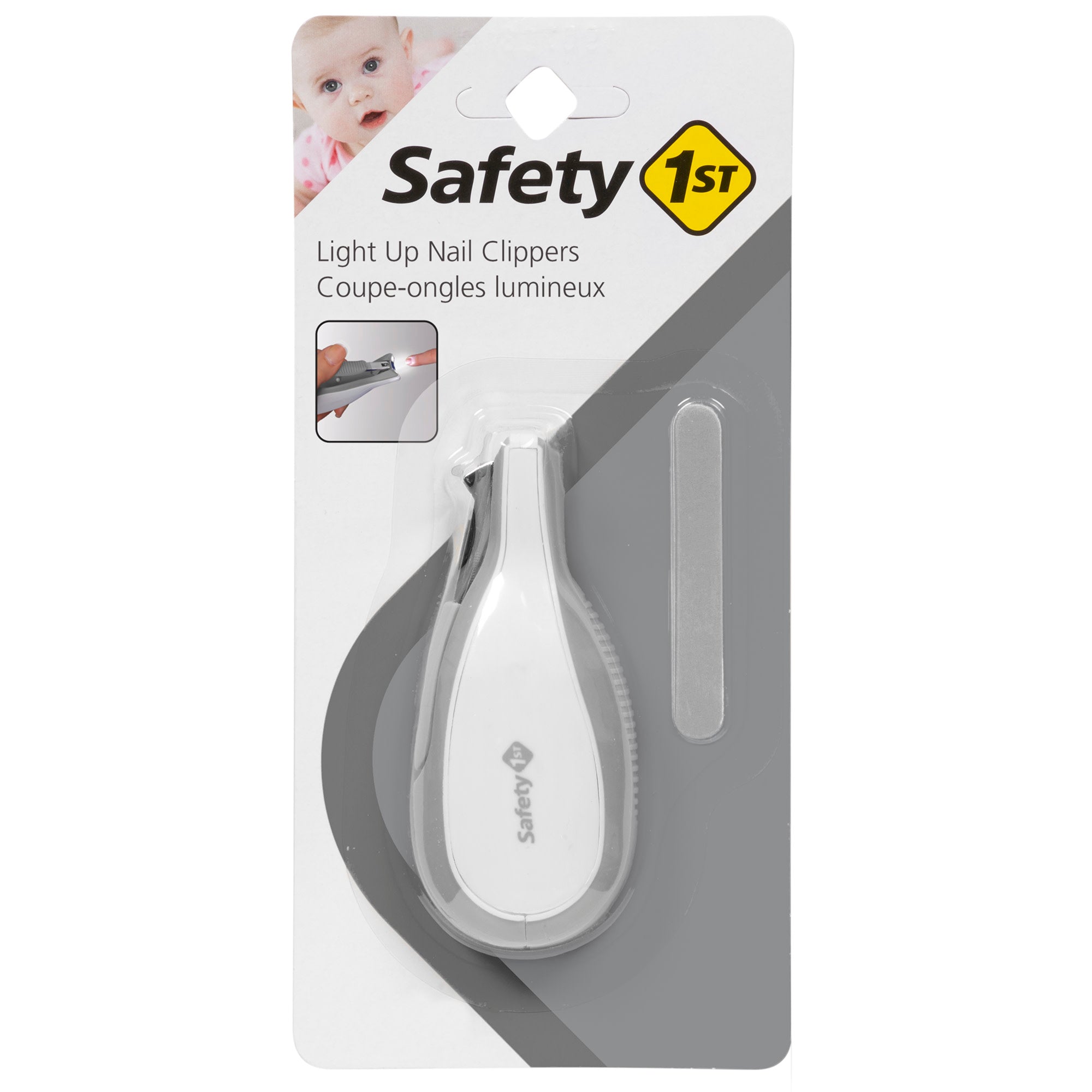 Sleepy Baby Nail Clippers - White