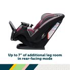 Grow and Go™ Extend ‘n Ride LX All-in-One Convertible Car Seat - up to 7" of additional leg room in rear-facing mode