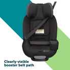 Grow and Go™ Sprint All-in-One Convertible Car Seat - clearly visible booster belt path