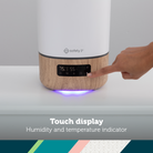 Smart Humidifier - touch display - humidity and temperature indicator