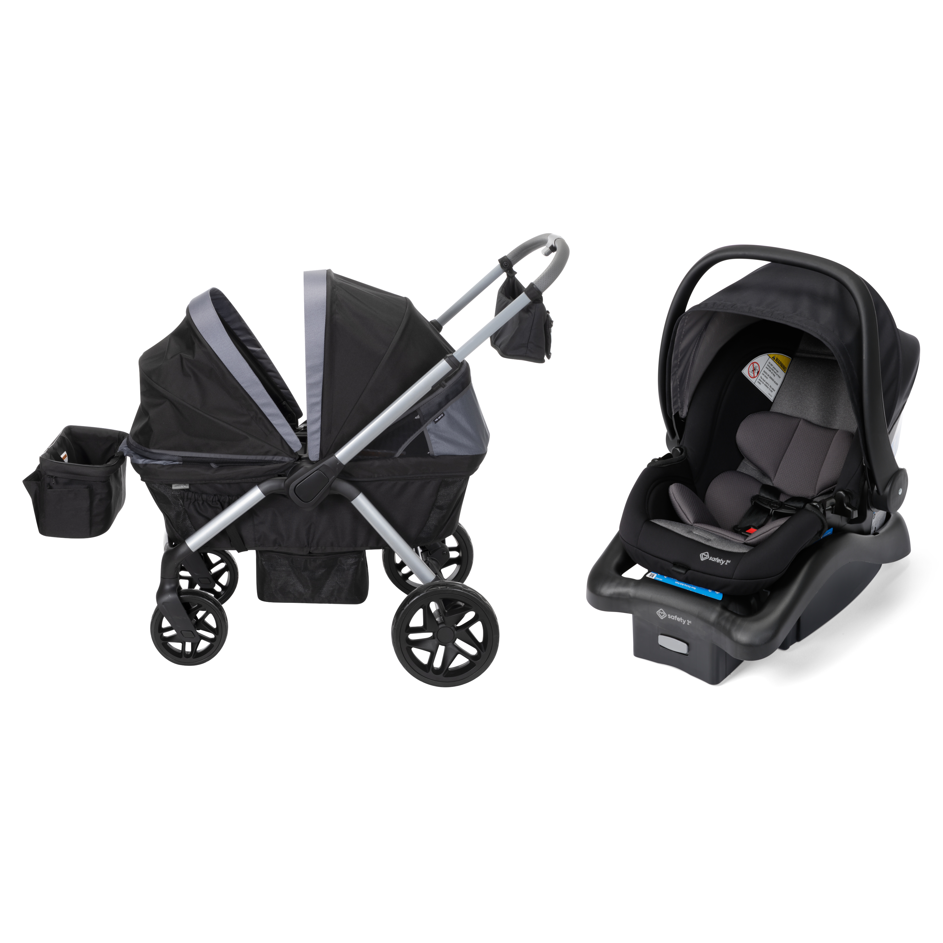 baby stroller and car seat in one Summit Wagon Stroller with onBoard™ FLX Infant Car Seat