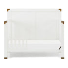 Baby Relax Miles Toddler Guardrail - white - shown on toddler bed