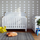 Baby Relax Miles 5-in-1 Convertible Crib - white