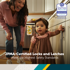 Secure-to-Explore Adhesive Magnetic Locks - JPMA-Certified Locks and Latches meet the highest safety standards