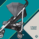 Step Lite Compact Stroller - 1-hand recline