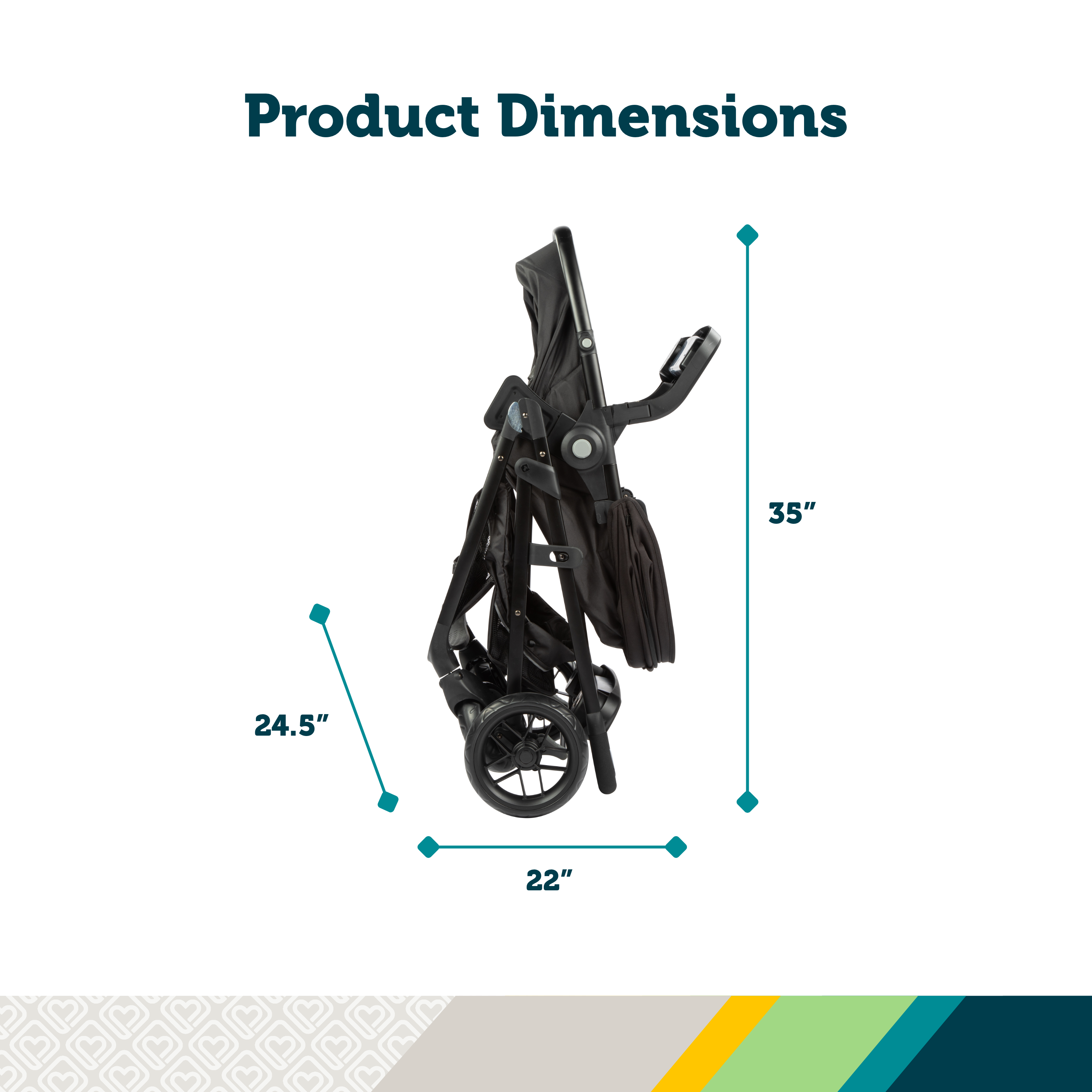 Safety 1st Grow and Go Flex 8-in-1 Travel System, Orchid Bloom