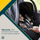 onBoard™ Insta-Latch™ Infant Car Seat - rigorously crash and side-impact tested to meet safety standards