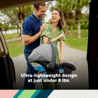 onBoard™ Slide Infant Car Seat featuring SafetySlide™ Base - ultra-lightweight design at just under 8 lbs.